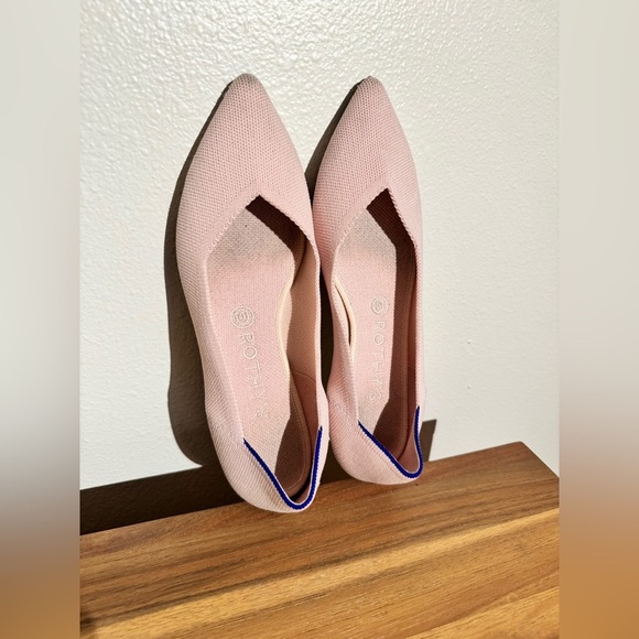 Rothy's The Point Ballet Flats Blush Pink Size 9.5 Womens - Picture 10 of 11
